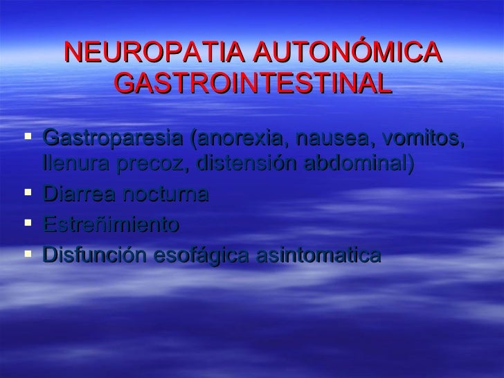 Neuropatia diabetica Neuropatia diabetica
