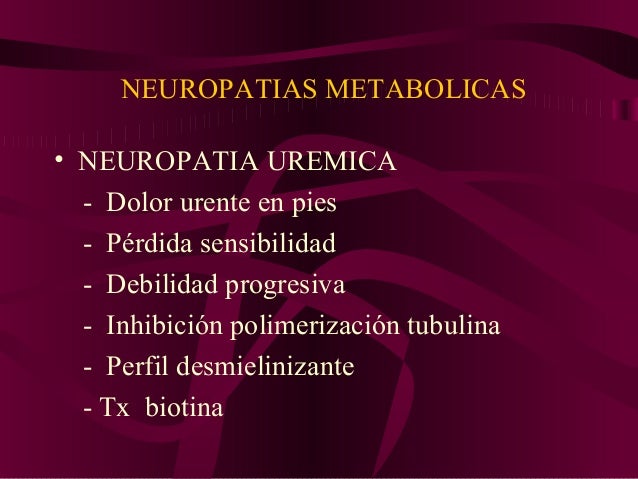 Neuropatias Neuropatias