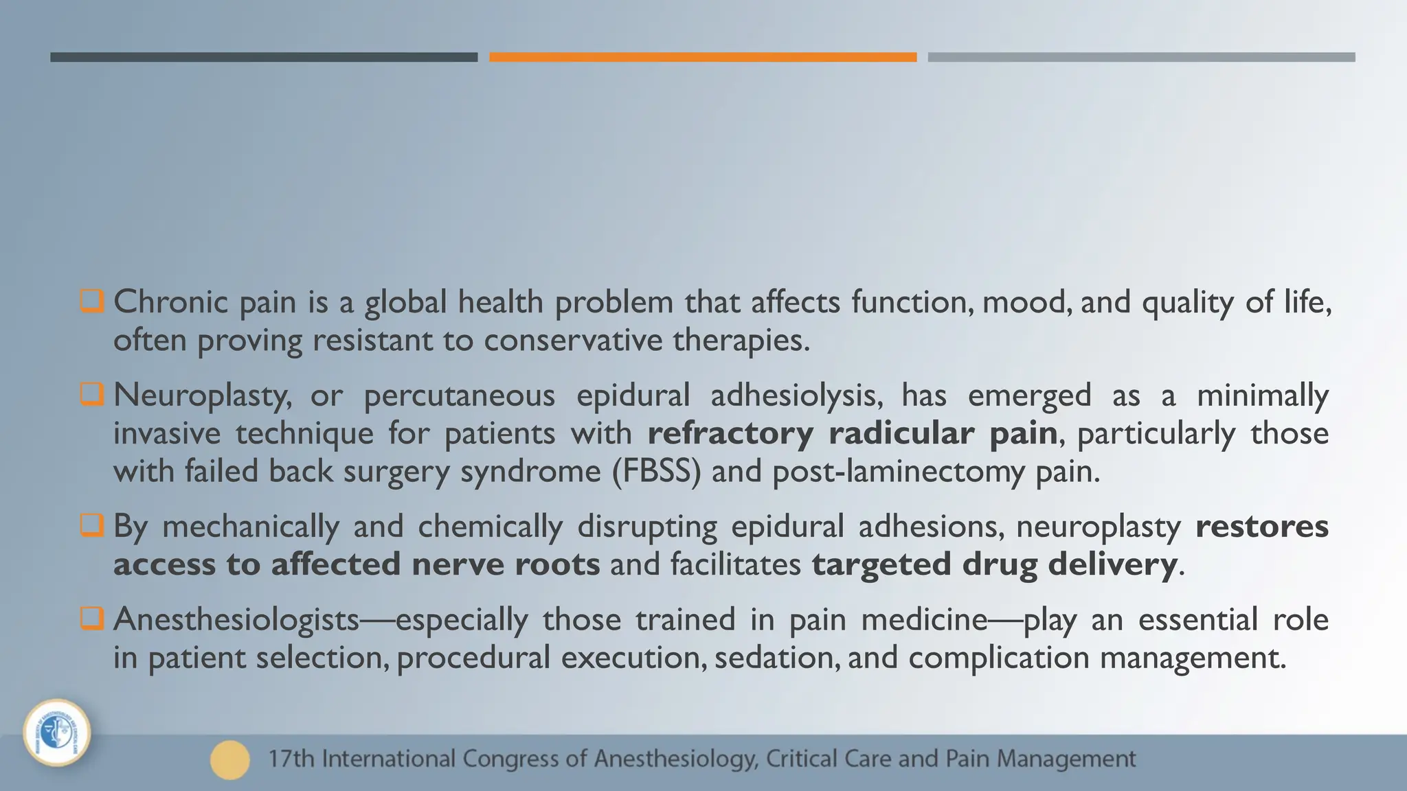 Neuroplasty in Failed Back Surgery Syndrome | PDF