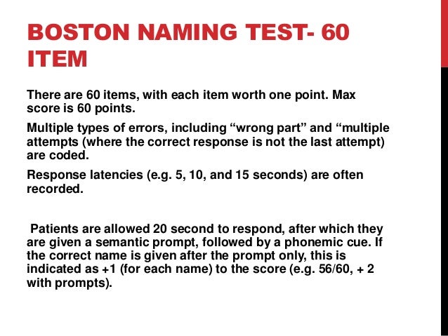 Neuropsychological testing of cognitive domains