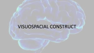 VISUOSPACIAL CONSTRUCT
 