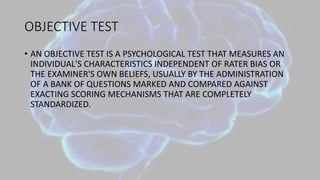 NEUROPSYCHOLOGICAL TESTS PART- 1 Slide 5