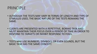 NEUROPSYCHOLOGICAL TESTS PART- 1 Slide 84