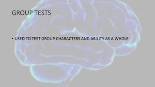 NEUROPSYCHOLOGICAL TESTS PART- 1 Slide 9