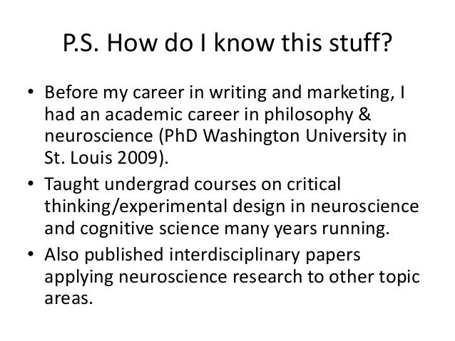 Cognitive neuroscience research paper topics