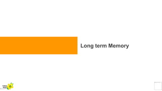 Long term Memory
Yellow
Pond
 