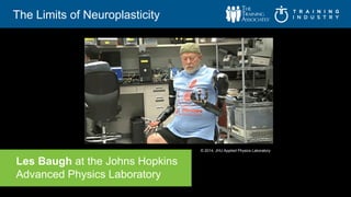 © 2017
The Limits of Neuroplasticity
© 2014, JHU Applied Physics Laboratory
Les Baugh at the Johns Hopkins
Advanced Physic...