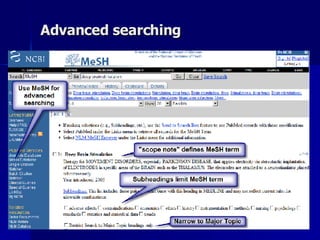 Advanced searching 