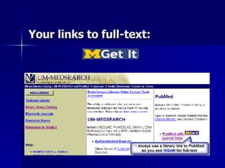 Your links to full-text:   