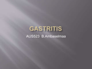 AUS523 B.Ambaselmaa
 