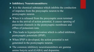 Neurotransmitter ppt | PPTX