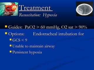 Head Injury Pao2 Neurotrauma.Dr NG NeuroEdu | PPT