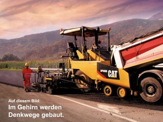 Menschen. Märkte. Neuronen. Twittwoch-Edition.Auf diesem Bild:Im Gehirn werden Denkwege gebaut.