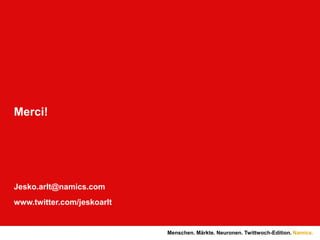 Kundentypen erkennen DominanzStimulanzBalance - BindungStimulanz – OffenheitStimulanz – KreativitätDisziplin - SicherheitBalanceMenschen. Märkte. Neuronen. Twittwoch-Edition.