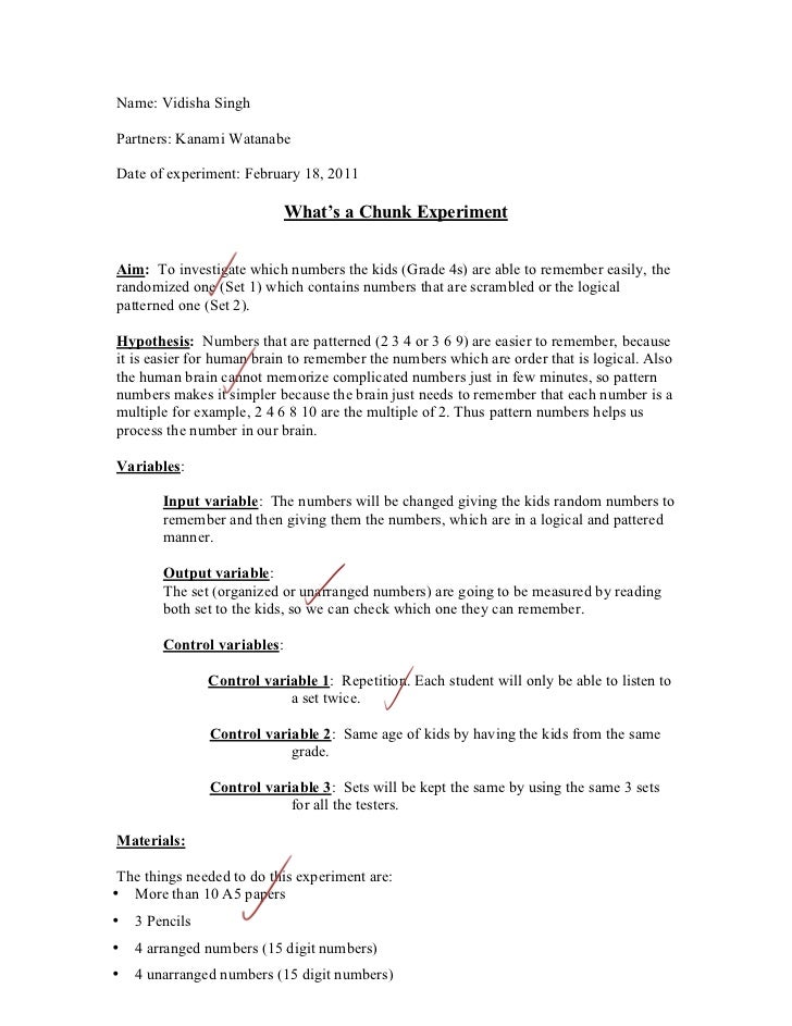 Neuro lab report image