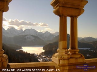 VISTA DE LOS ALPES DESDE EL CASTILLO
 