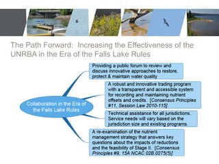 The Path Forward: Increasing the Effectiveness of the 
UNRBA in the Era of the Falls Lake Rules 
 