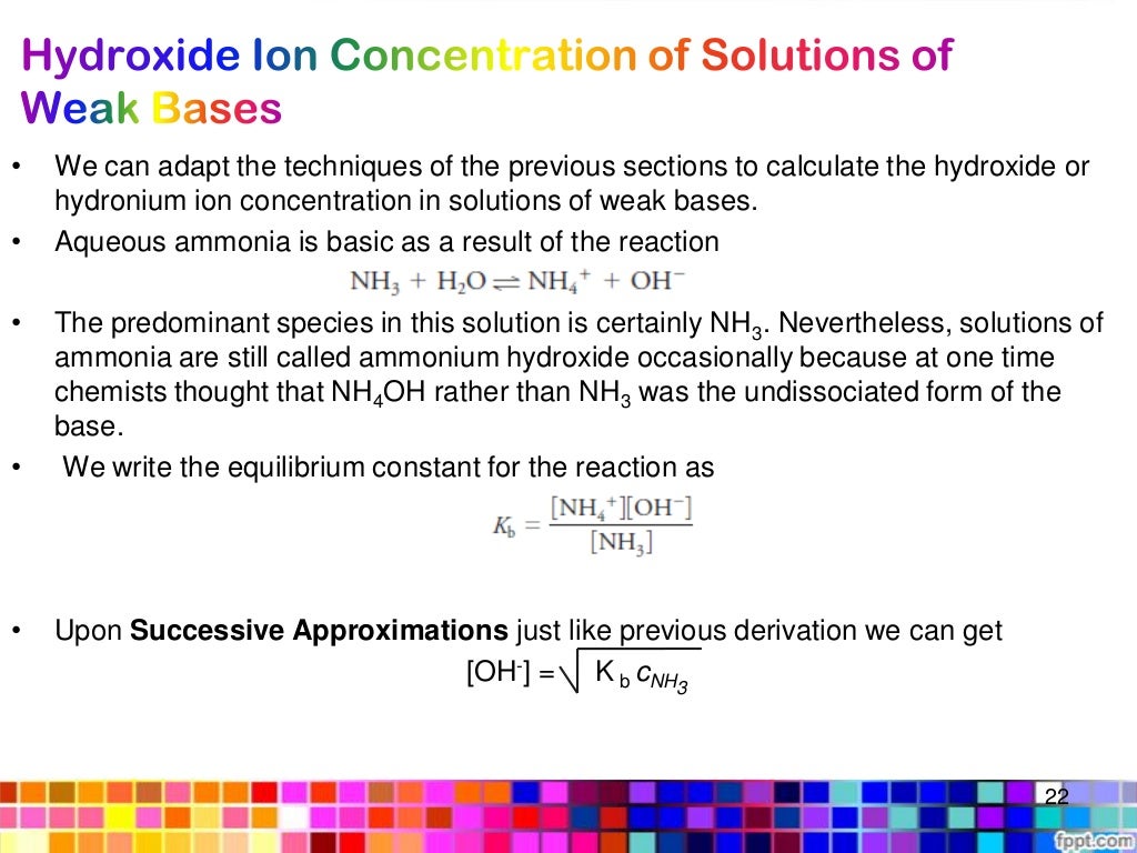 Neutralization titration