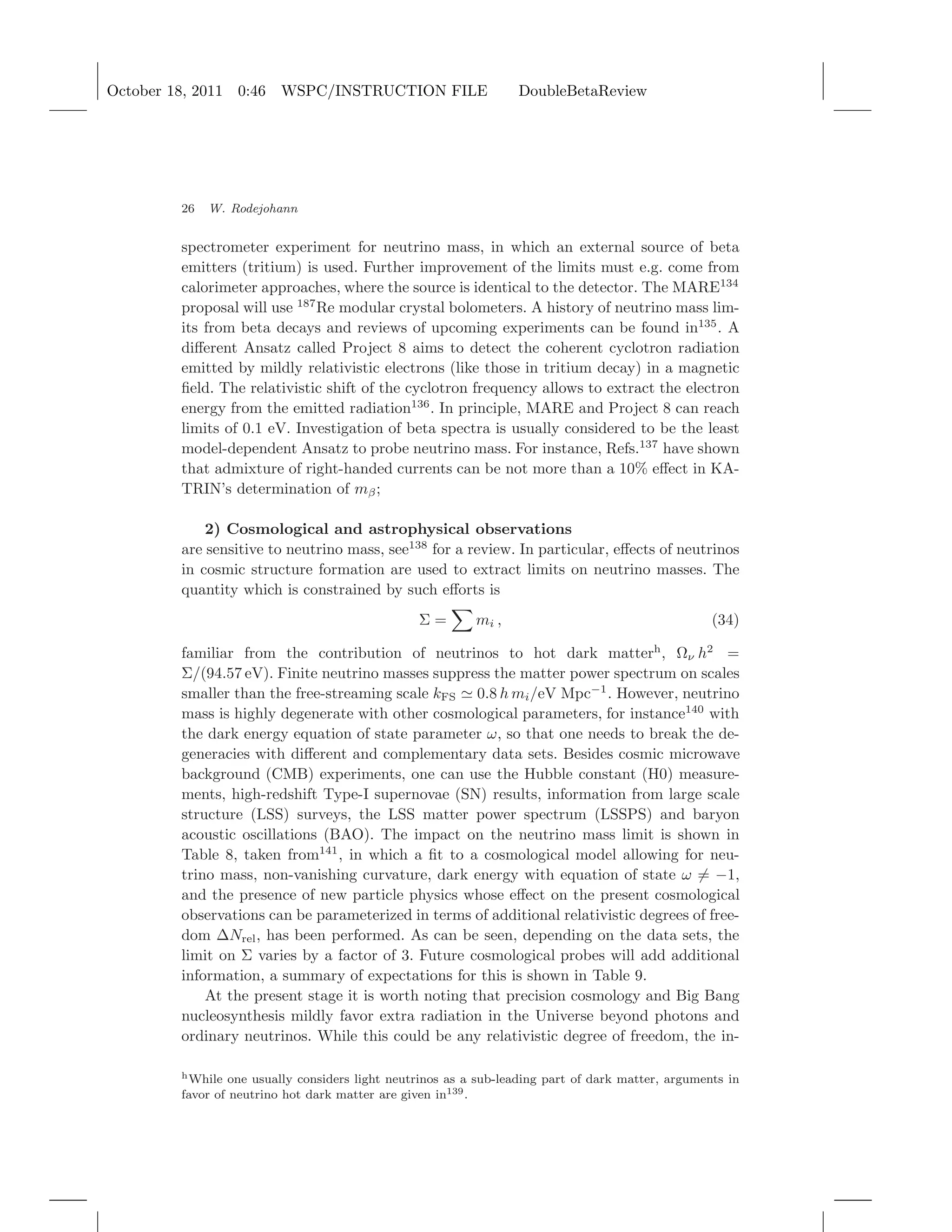 Neutrino-less Double Beta Decay and Particle Physics | PDF