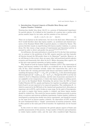 Neutrino-less Double Beta Decay and Particle Physics | PDF