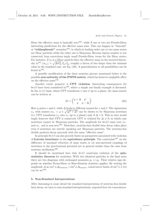 Neutrino-less Double Beta Decay and Particle Physics | PDF