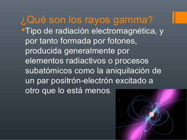 Neutrinos y rayos gamma