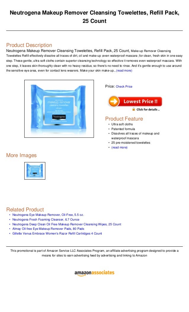 neutrogena eye makeup remover pads