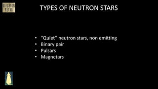 Brighton Astro - Neutron Star Presentation