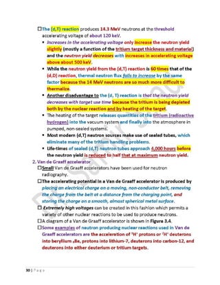 ASNT Neutron Radiography (NR) Level III Notes-Dr. Samir Saad | PDF
