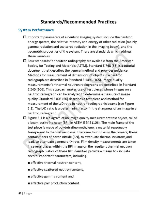 ASNT Neutron Radiography (NR) Level III Notes-Dr. Samir Saad | PDF