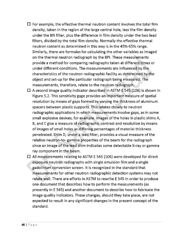 ASNT Neutron Radiography (NR) Level III Notes-Dr. Samir Saad | PDF