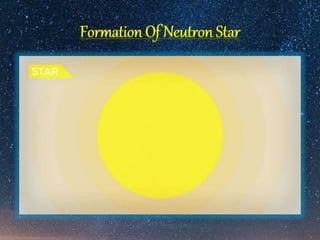 Formation Of Neutron Star
 
