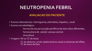 AVALIACAO DO PACIENTE
 