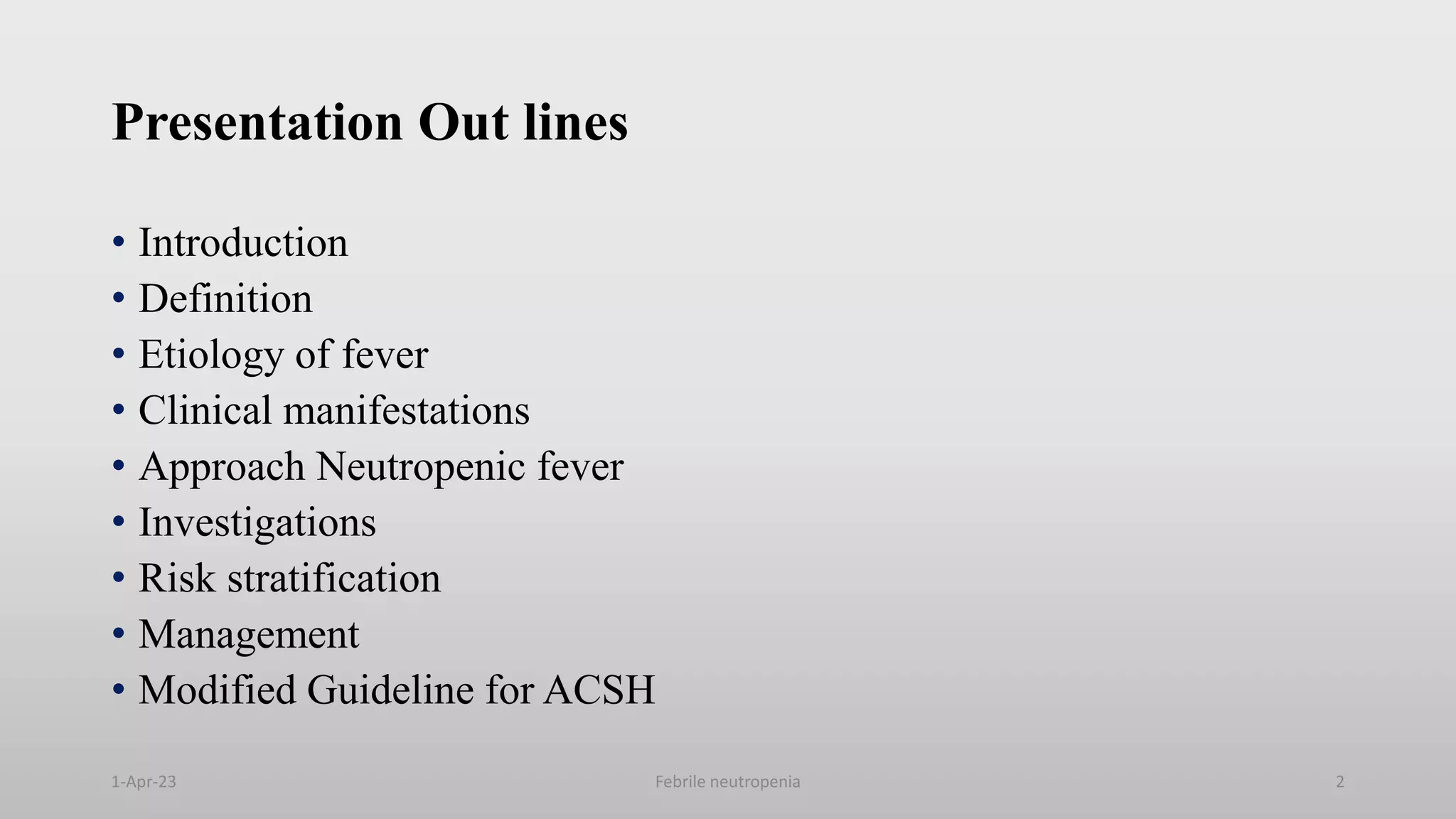 Neutropenic Fever.pptx