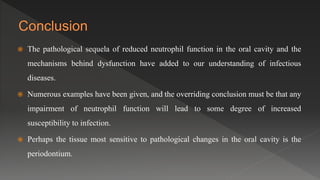 Neutrophil in health and disease | PPTX