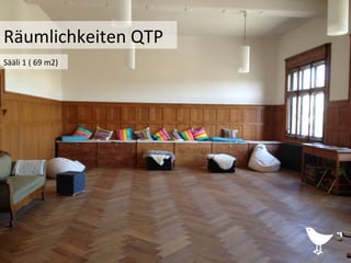 Sääli	
  1	
  (	
  69	
  m2)	
  
Räumlichkeiten	
  QTP	
  
 