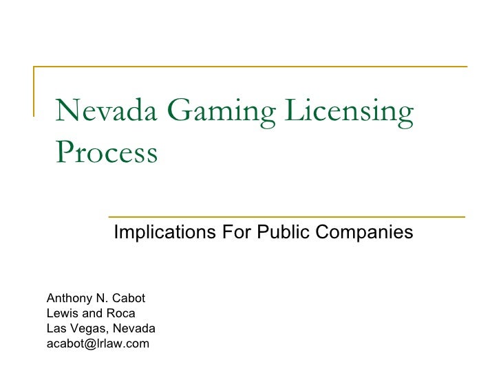 Nevada Gaming Licensing Process Imgl2