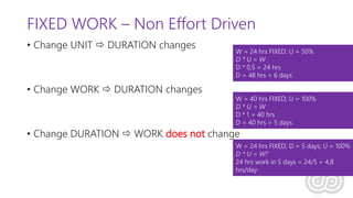 How to choose the right task type in Microsoft Project? | PPTX