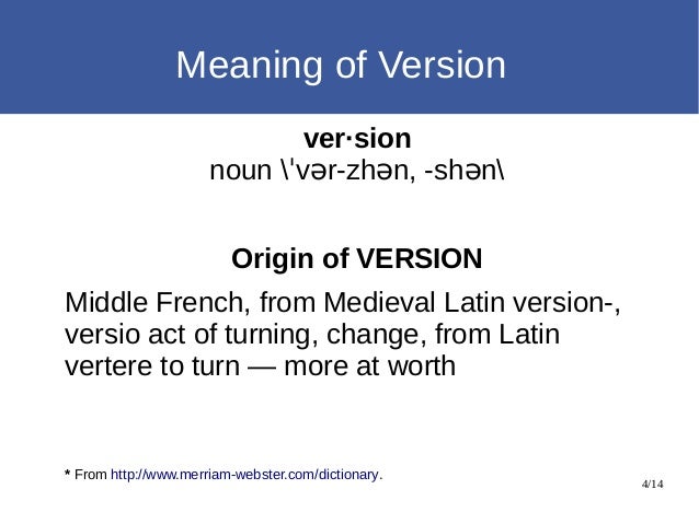 Full Version Meaning | never a wrong semantic version again ferry huberts Full Version Meaning | never a wrong semantic version again ferry huberts