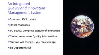 Never Miss An Opportunity: How ISO 56000 Enables an Innovative ...