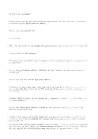 Never talk back to a gangster