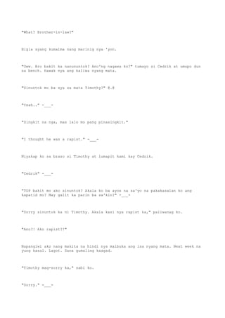 Never talk back to a gangster