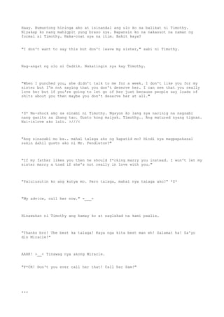 Never talk back to a gangster