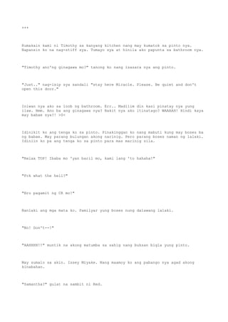 Never talk back to a gangster