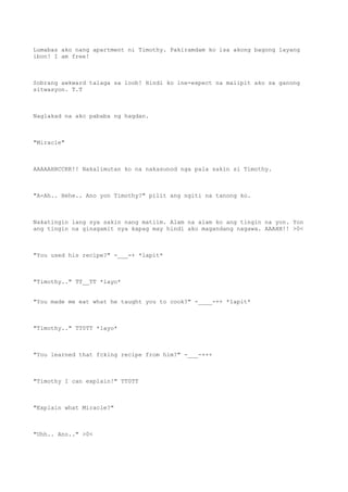 Never talk back to a gangster