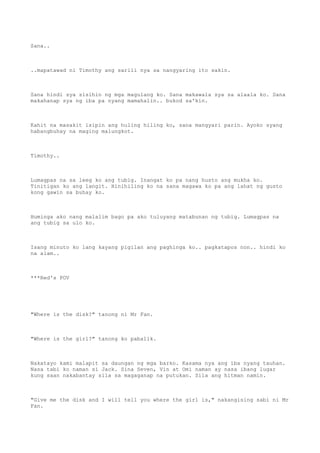 Never talk back to a gangster