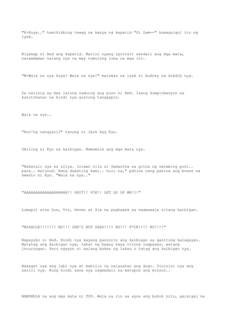 Never talk back to a gangster