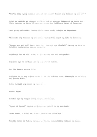 Never talk back to a gangster