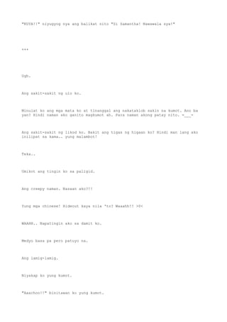 Never talk back to a gangster