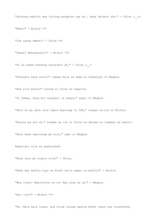 Never talk back to a gangster